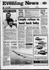 Scarborough Evening News Friday 29 August 1986 Page 1
