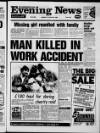 Scarborough Evening News Monday 04 January 1988 Page 1