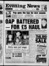 Scarborough Evening News Monday 11 January 1988 Page 1