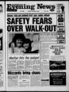Scarborough Evening News Friday 22 January 1988 Page 1