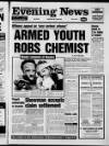 Scarborough Evening News Tuesday 26 January 1988 Page 1