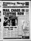Scarborough Evening News Thursday 05 May 1988 Page 1