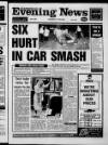 Scarborough Evening News Thursday 30 June 1988 Page 1