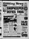 Scarborough Evening News Tuesday 05 July 1988 Page 1