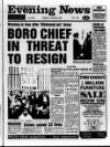 Scarborough Evening News Tuesday 03 January 1989 Page 1