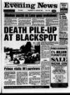 Scarborough Evening News Wednesday 11 January 1989 Page 1
