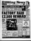 Scarborough Evening News Thursday 19 January 1989 Page 1