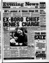 Scarborough Evening News Monday 30 January 1989 Page 1