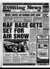 Scarborough Evening News Monday 27 February 1989 Page 1
