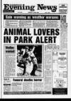 Scarborough Evening News Tuesday 04 April 1989 Page 1