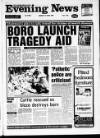 Scarborough Evening News Monday 17 April 1989 Page 1