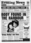 Scarborough Evening News Tuesday 02 May 1989 Page 1