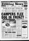 Scarborough Evening News Wednesday 21 June 1989 Page 1