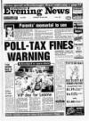 Scarborough Evening News Thursday 22 June 1989 Page 1