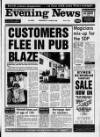 Scarborough Evening News Wednesday 02 August 1989 Page 1