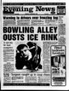 Scarborough Evening News Monday 04 December 1989 Page 1