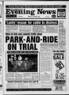 Scarborough Evening News Monday 15 January 1990 Page 1