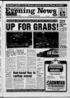 Scarborough Evening News Monday 12 March 1990 Page 1
