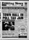 Scarborough Evening News Tuesday 03 April 1990 Page 1