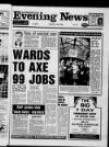 Scarborough Evening News Tuesday 03 July 1990 Page 1
