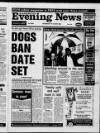 Scarborough Evening News Wednesday 15 August 1990 Page 1