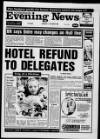 Scarborough Evening News Monday 01 October 1990 Page 1