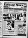 Scarborough Evening News Wednesday 03 October 1990 Page 1