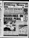 Scarborough Evening News Wednesday 17 October 1990 Page 1