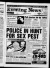Scarborough Evening News Friday 19 October 1990 Page 1