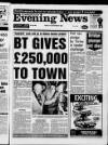 Scarborough Evening News Friday 23 November 1990 Page 1