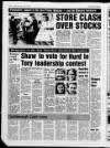 Scarborough Evening News Friday 23 November 1990 Page 12