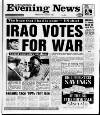Scarborough Evening News Monday 14 January 1991 Page 1