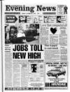 Scarborough Evening News Friday 14 February 1992 Page 1