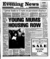 Scarborough Evening News Tuesday 07 July 1992 Page 1