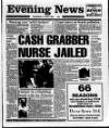 Scarborough Evening News Wednesday 15 July 1992 Page 1