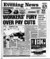Scarborough Evening News Monday 27 July 1992 Page 1
