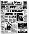 Scarborough Evening News Thursday 20 August 1992 Page 1