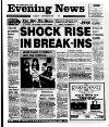 Scarborough Evening News Tuesday 01 September 1992 Page 1