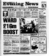 Scarborough Evening News Tuesday 08 September 1992 Page 1