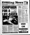 Scarborough Evening News Friday 11 September 1992 Page 1