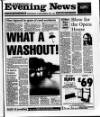 Scarborough Evening News Wednesday 23 September 1992 Page 1