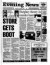 Scarborough Evening News Tuesday 05 January 1993 Page 1