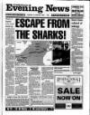 Scarborough Evening News Tuesday 12 January 1993 Page 1