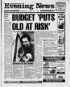 Scarborough Evening News Wednesday 17 March 1993 Page 1