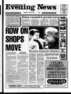 Scarborough Evening News Monday 17 May 1993 Page 1