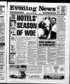 Scarborough Evening News Friday 06 August 1993 Page 1