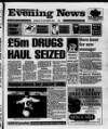 Scarborough Evening News Monday 18 October 1993 Page 1