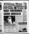 Scarborough Evening News Friday 06 October 1995 Page 1