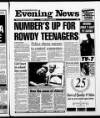 Scarborough Evening News Tuesday 17 October 1995 Page 1
