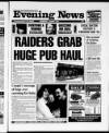 Scarborough Evening News Wednesday 03 January 1996 Page 1